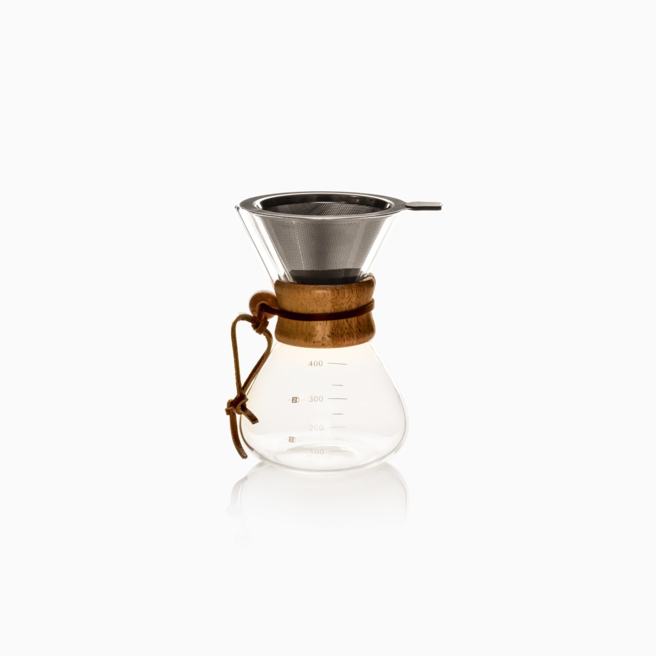 کمکس (ابزار دم قهوه ) 400 ml کوچک پیرکس