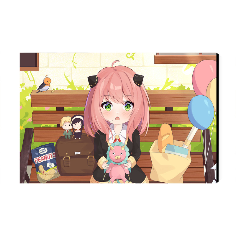 تابلو شاسی عرش مدل انیمه جاسوس x خانواده spy x family کد As3867