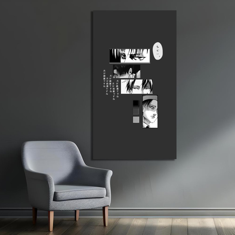 تابلو شاسی مدل انیمه اتک آن تایتان کد AT6