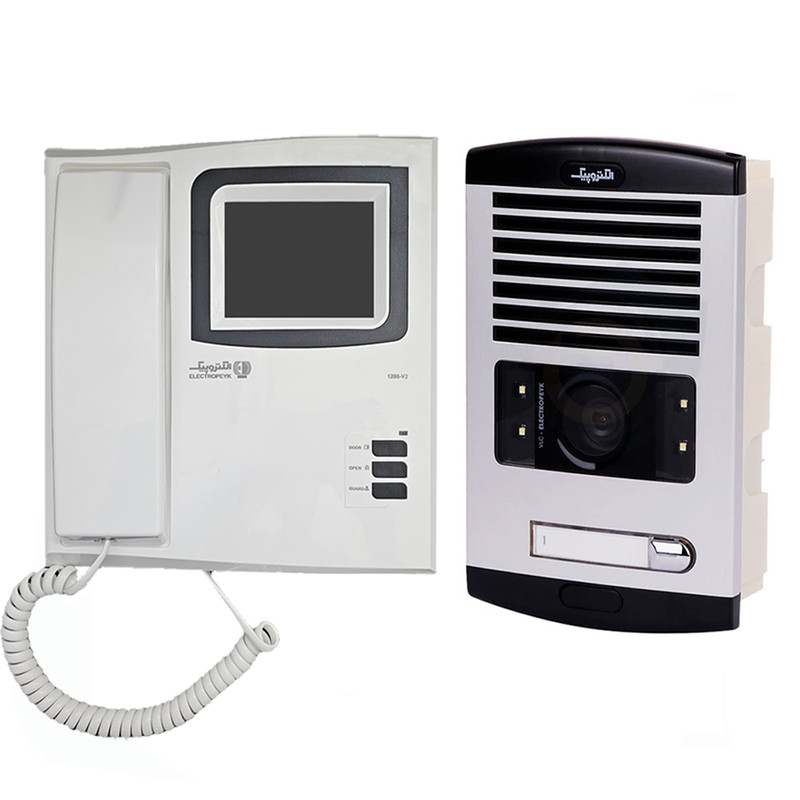 مجموعه دربازکن تصویری الکتروپیک مدل یک طبقه 1086-1286V2