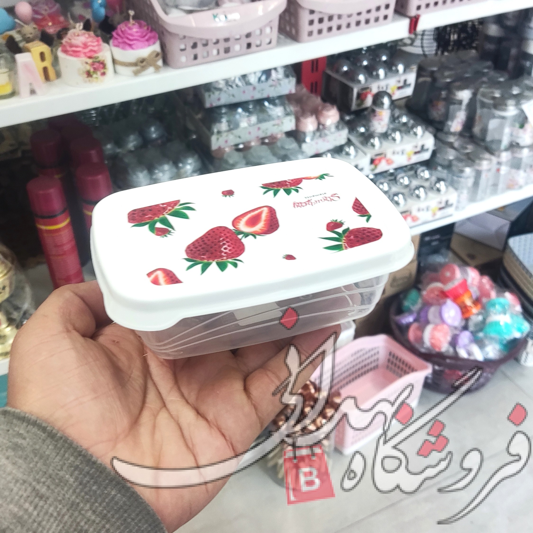 ظرف فریزری مارتا چاپدار سایز 1 مبلمونسرا مدل 289333