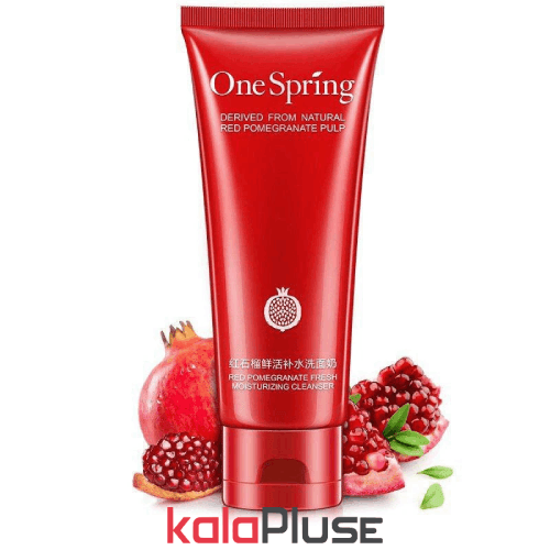 فوم شست و شوی صورت انار وان اسپرینگ