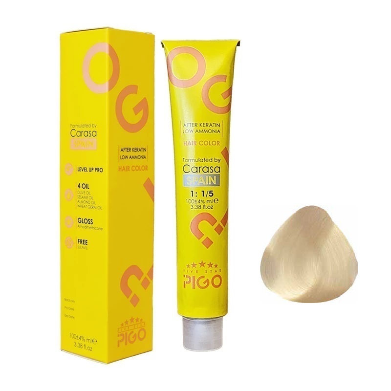 رنگ مو پیگو سوپر پلاتینه بلوند 12.0