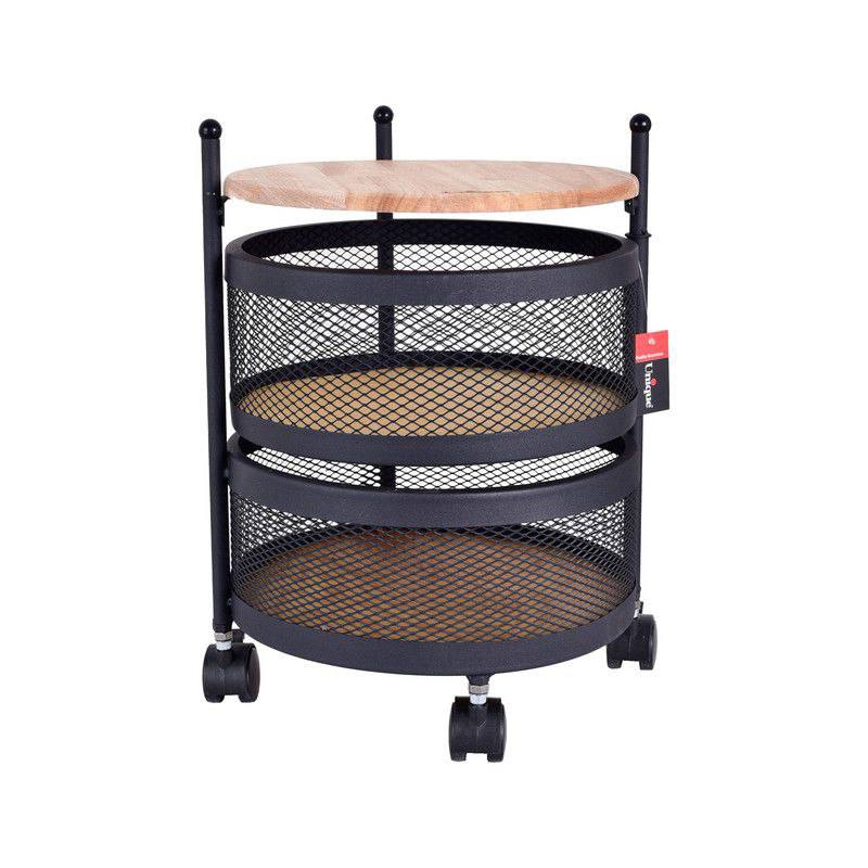 جاپیازی 2 طبقه چرخ دار نیک (پست پیشتاز پس کرایه)