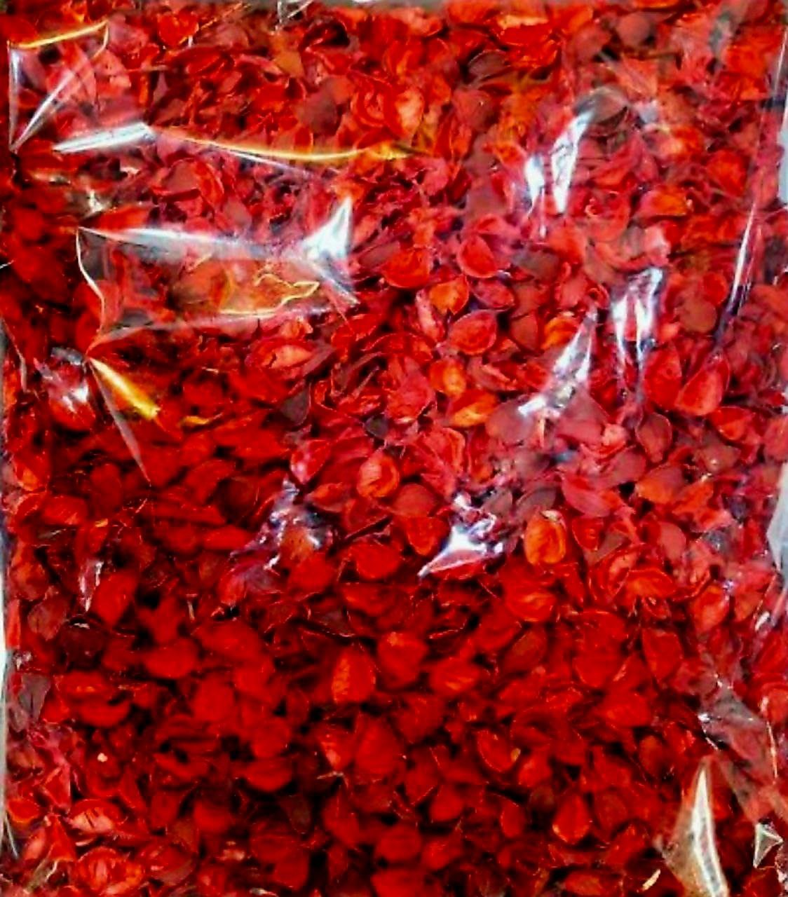 گل خشک سرخ  یک کیلویی (پست پیشتاز پس کرایه)