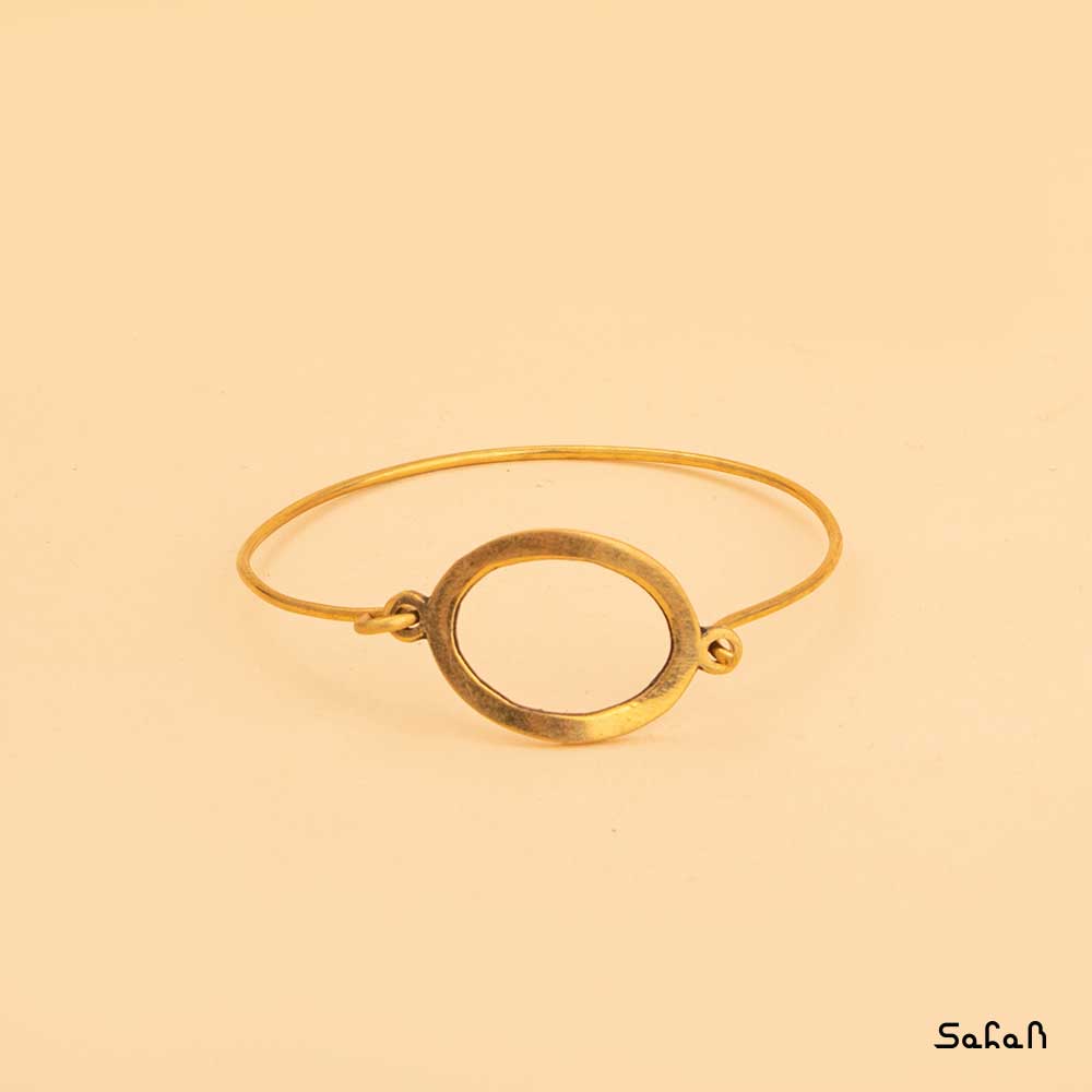 دستبند هندی برنجی بازشو