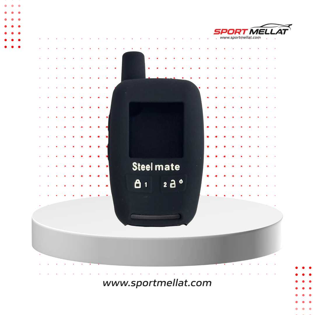 کاور ژله ای ریموت دزدگیر استیل مت (مدل ردبت 8006) مشکی