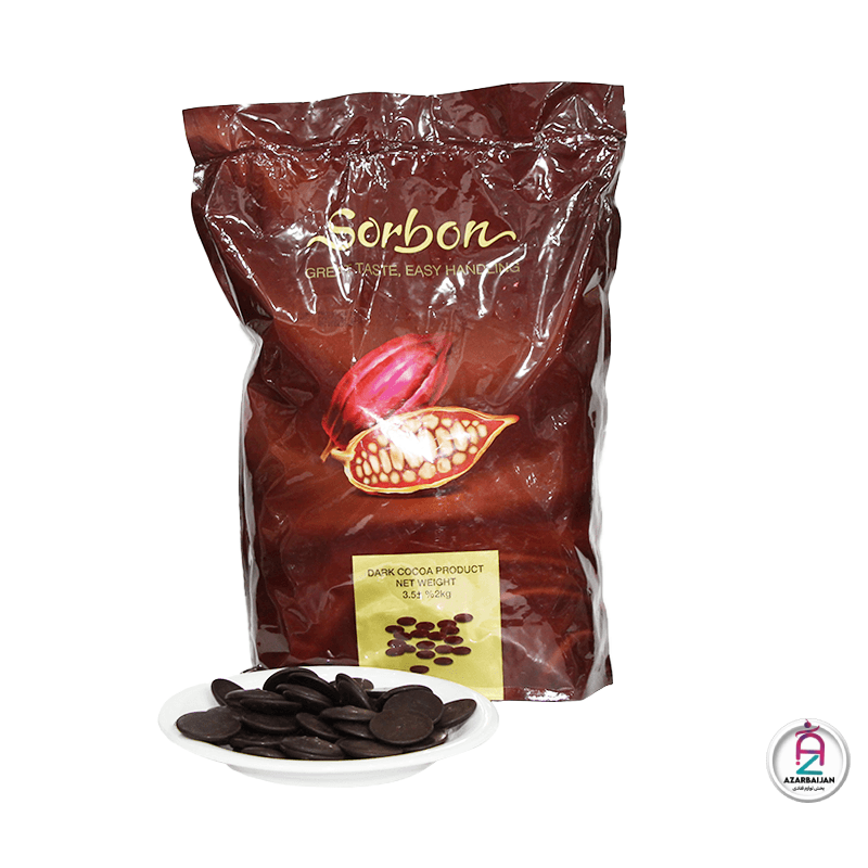 خرید شکلات سکه‌ای تلخ سوربن کیلویی | قیمت عمده و جزئی