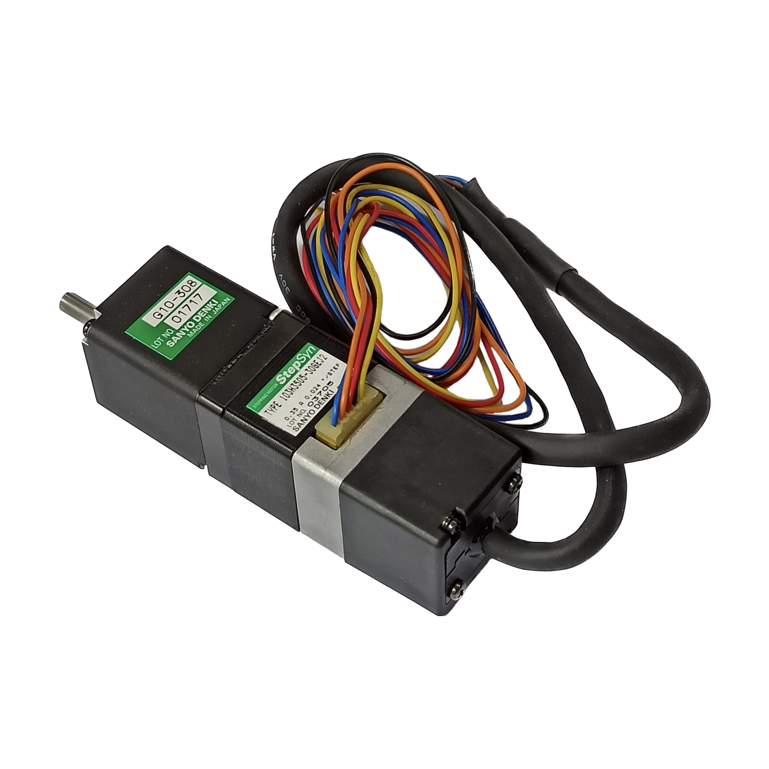 استپ موتور گیربکسی 0.024 درجه 103H3505-30GEJ2