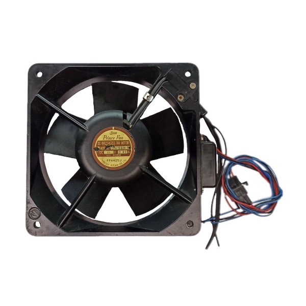 فن 48 ولت 16 در 16 سانتی بلبرینگی سنسور دار 300 میلی امپر D161E9W-1 برند TOBISHI KOSAN