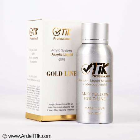 لیکویید 60 میل ناخن تیک -بنفش-ضدزردی ناخن