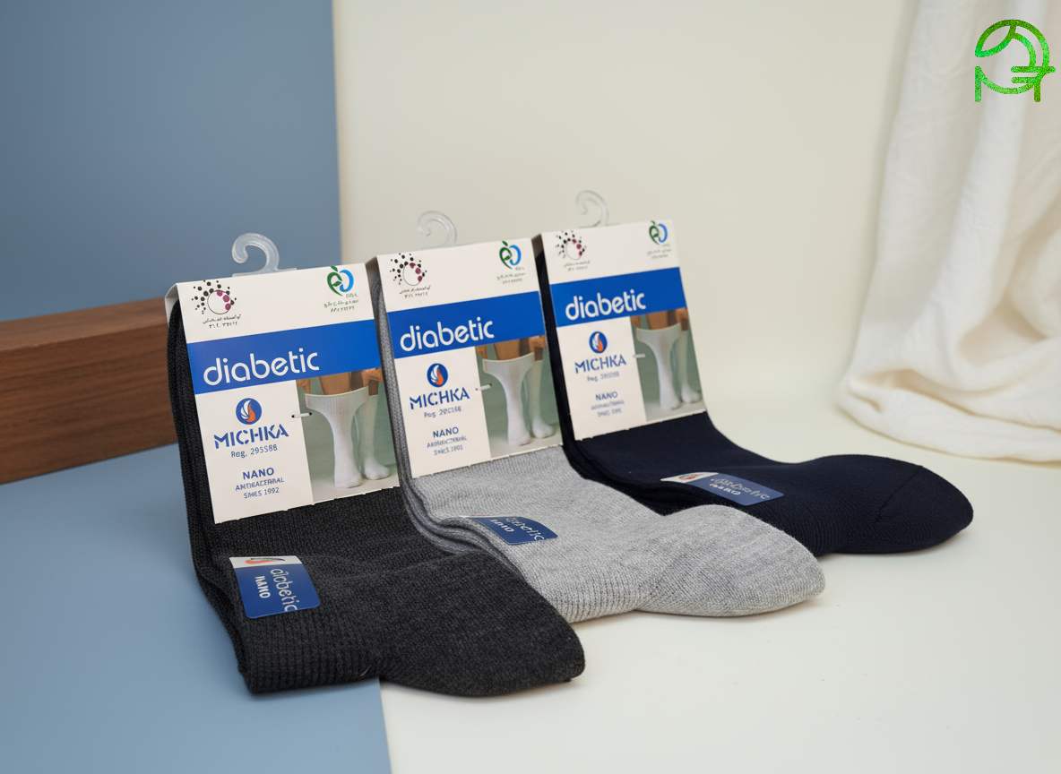 جوراب نانو دیابتیک مردانه و زنانه (مختص افراد مبتلا به دیابت )