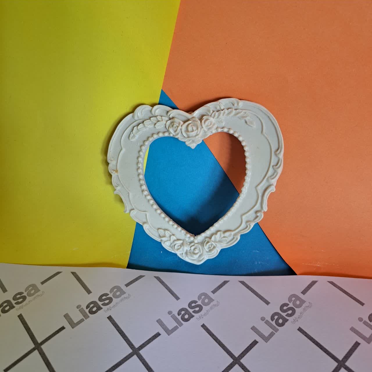 قالب سیلیکونی قاب عکس قلبی