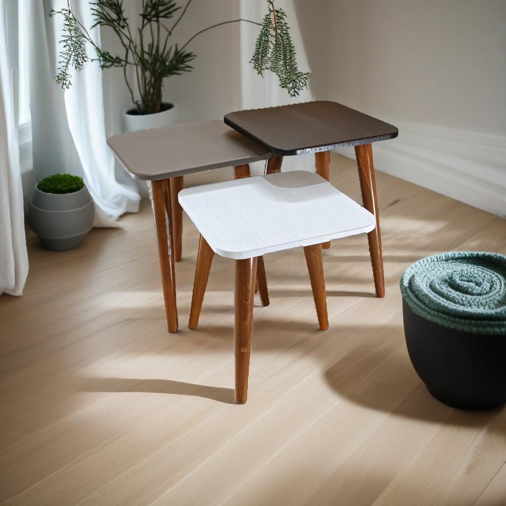 میز عسلی مدل مینیمال جدید 322 کد 15 دکوراش