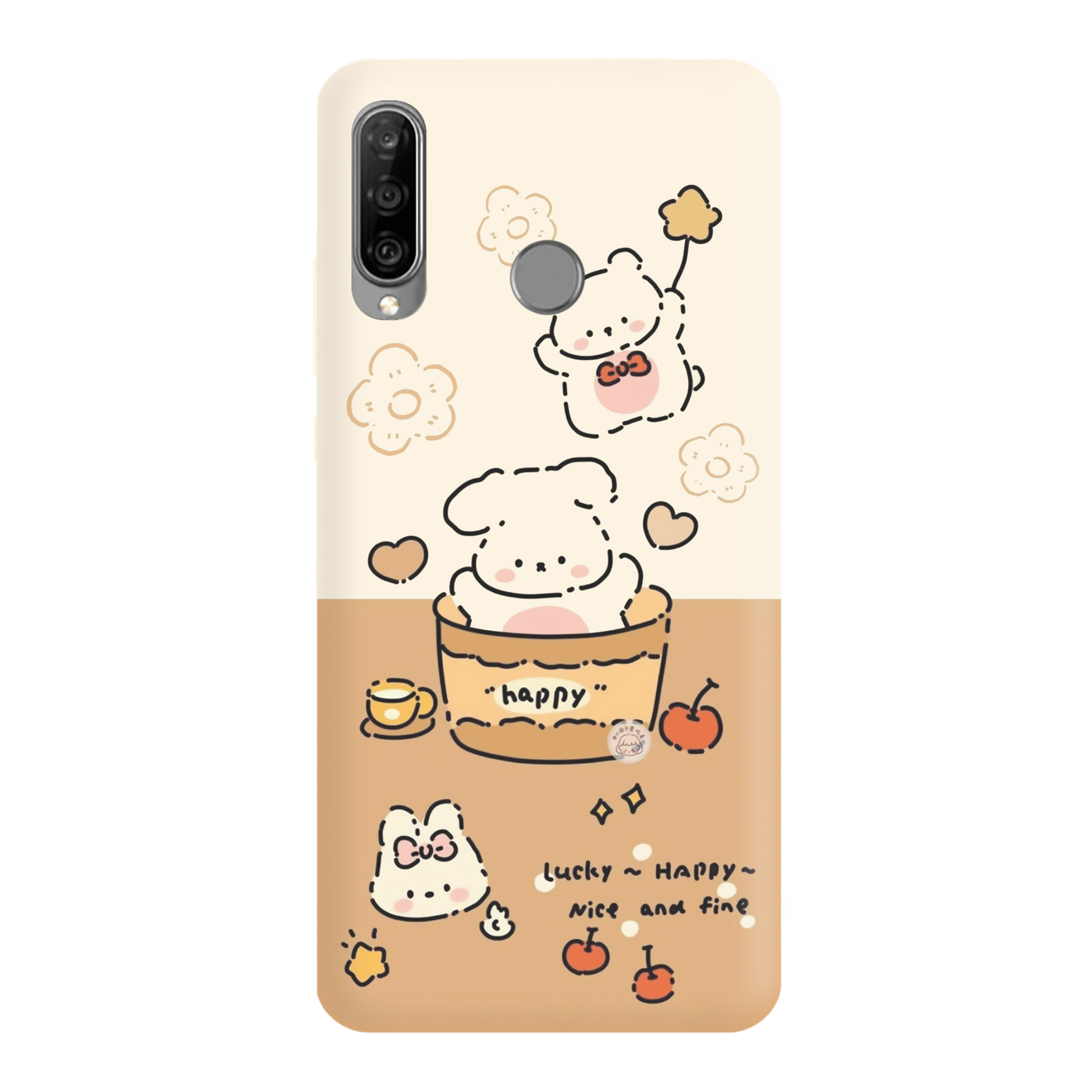 قاب گوشی هواوی P30 LITE طرح خرس دخترانه