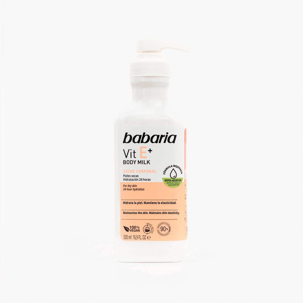 شیر بدن حاوی ویتامین ای باباریا. 500میلBabaria Vitamin E Body Milk