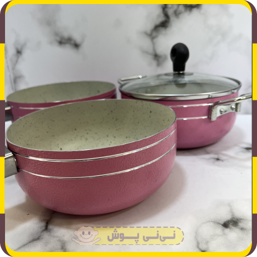 ست قابلمه تفلون وایو (پس کرایه)