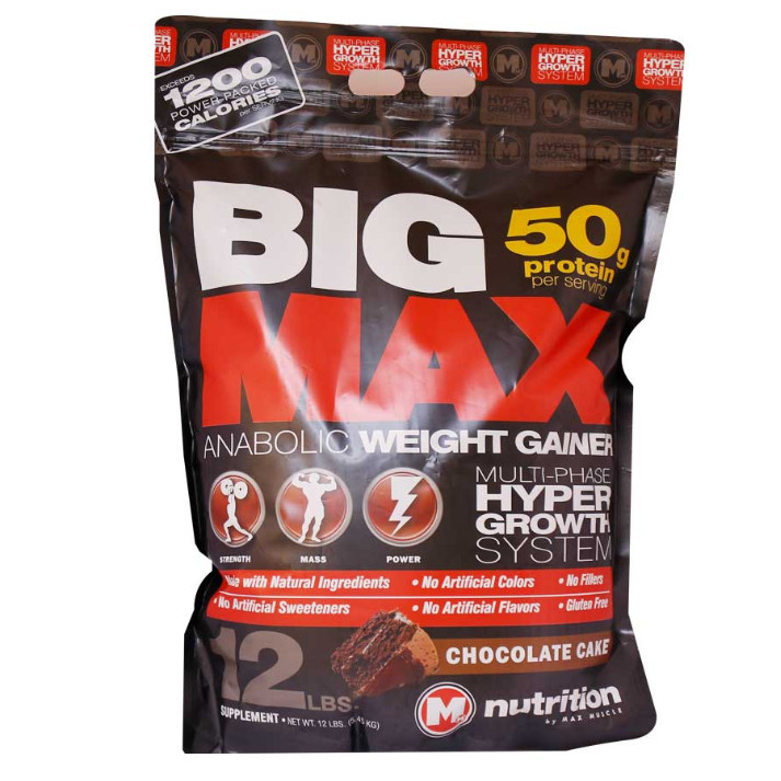 پودر بیگ مکس 5450 گرمی 16 سروینگ  مکس ماسل(پس کرایه)