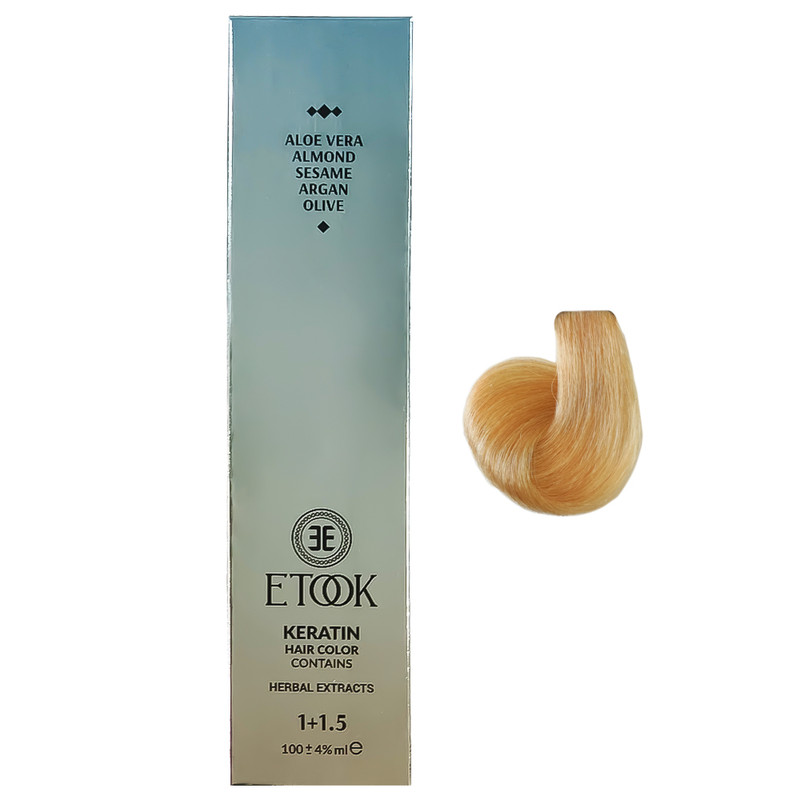 رنگ مو ایتوک شماره 8.31 حجم 100 میلی لیتر رنگ کاهی