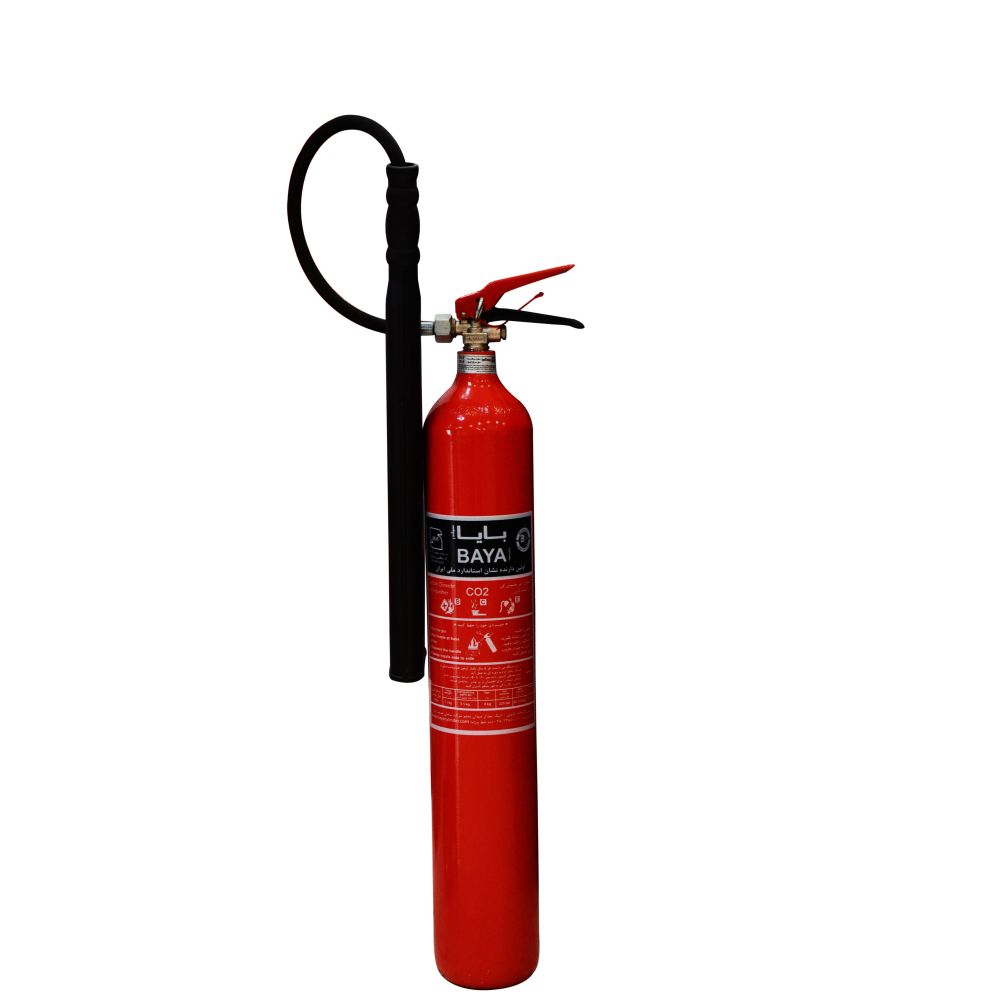 کپسول آتش نشانی دی اکسید کربن (co2) 4کیلویی بایا