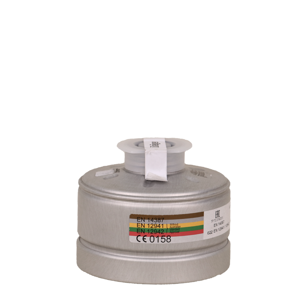 فیلتر ماسک تمام صورت 6 حالته دراگر ایتالیا A2B2E2K2HgP3RD
