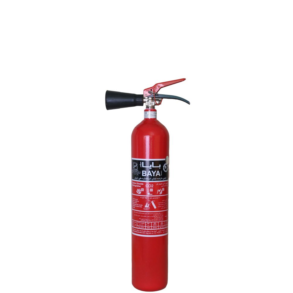 کپسول آتش نشانی دی اکسید کربن( co2) 3کیلویی بایا
