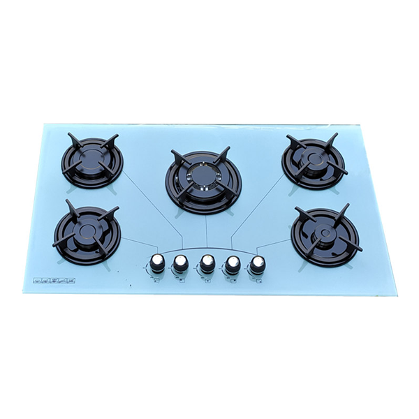 اجاق گاز صفحه ای شیشه ای سفید دنپاسر مدل DenWG