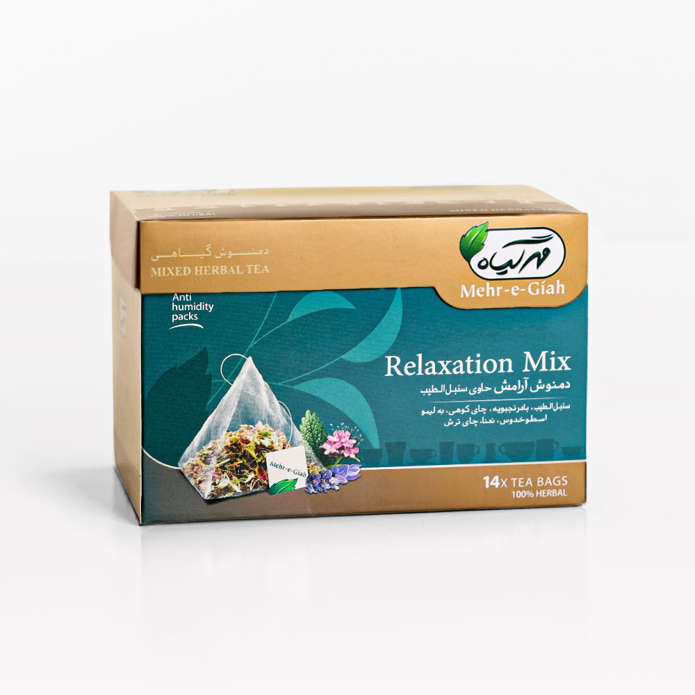 دمنوش سنبل الطیب مهرگیاه 14 عددی