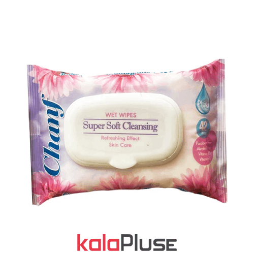 دستمال مرطوب chanf بسته 42 عددی