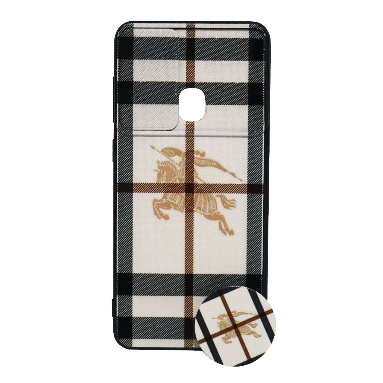 کاور کد 5215 مناسب برای گوشی موبایل سامسونگ A21s به همراه پایه نگهدارنده