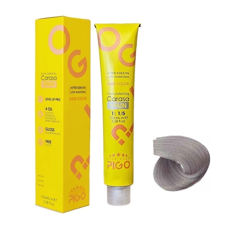 رنگ مو پیگو خاکستر شیطانی