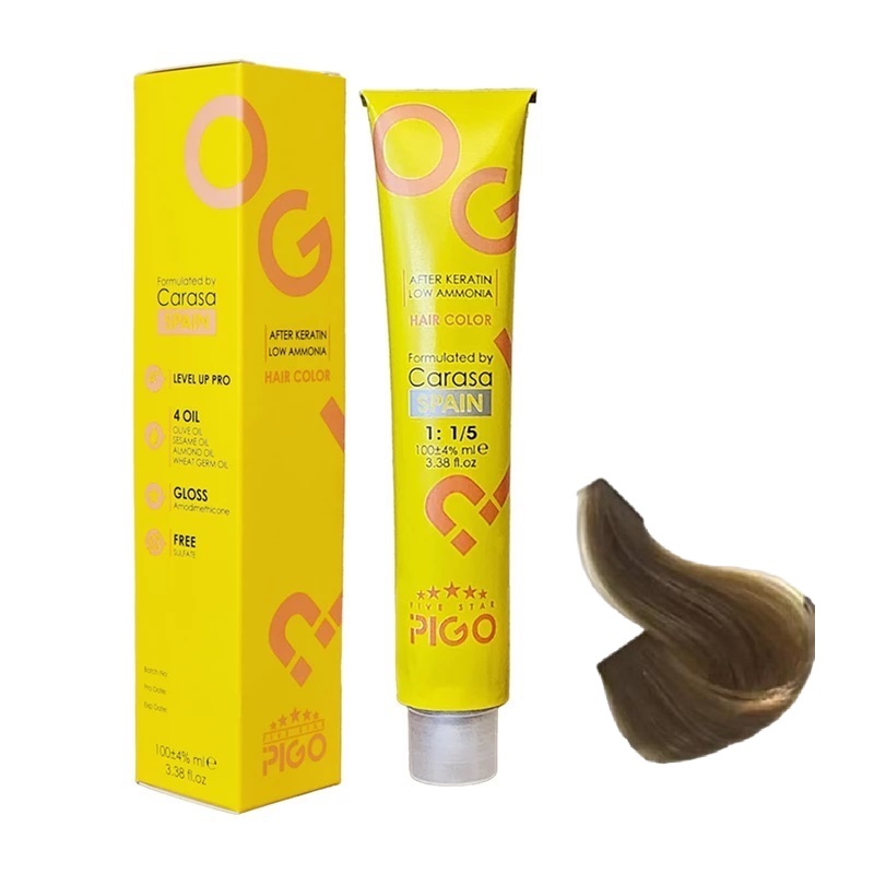 رنگ مو پیگو بلوند کاکائویی روشن 8.75