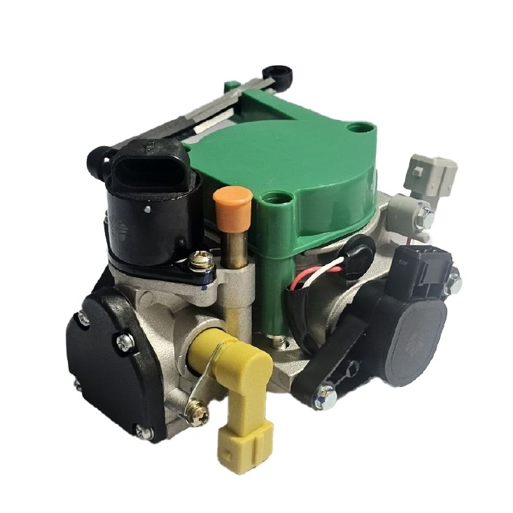 دریچه گاز 405 ساژم همراه با سنسور گرمکن برند هیرکان 