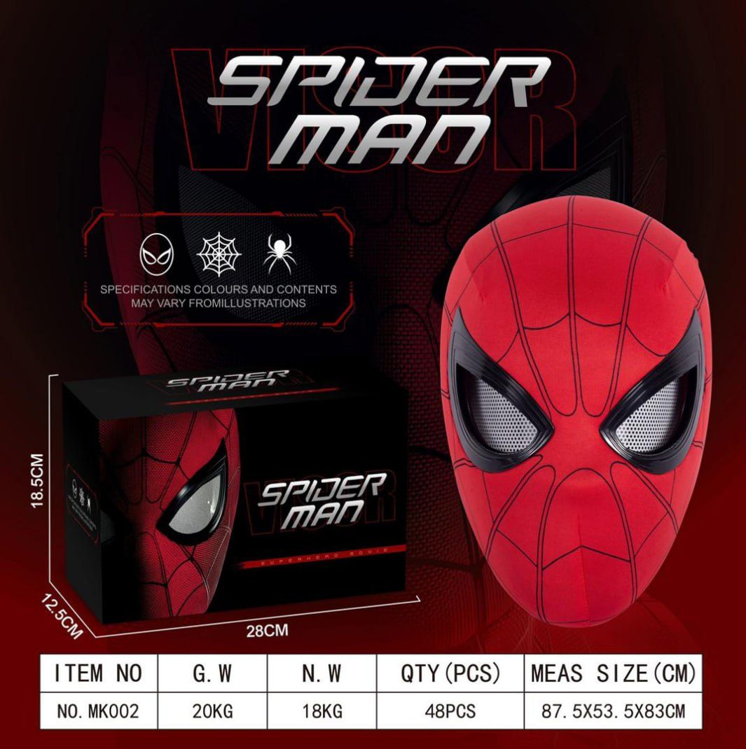 ماسک مکانیکی مرد عنکبوتی (اسپایدرمن) 005