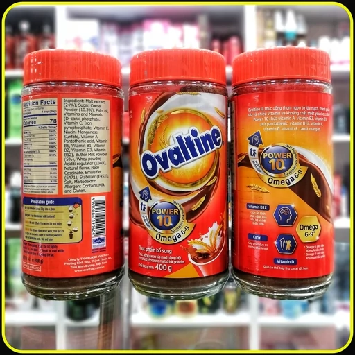 ترکیب تقویتی اووالتین با طعم شکلاتی (400گرم) ovaltine