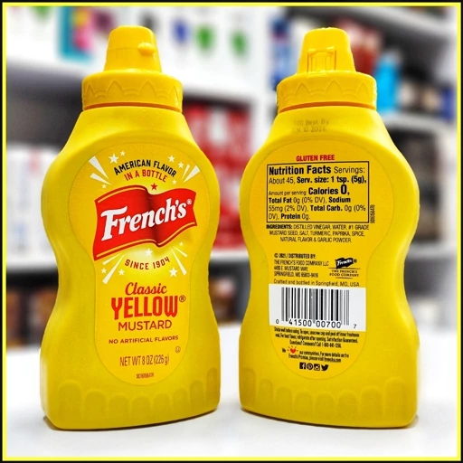 سس خردل طبیعی فرنچز frenchs mustard 226gr