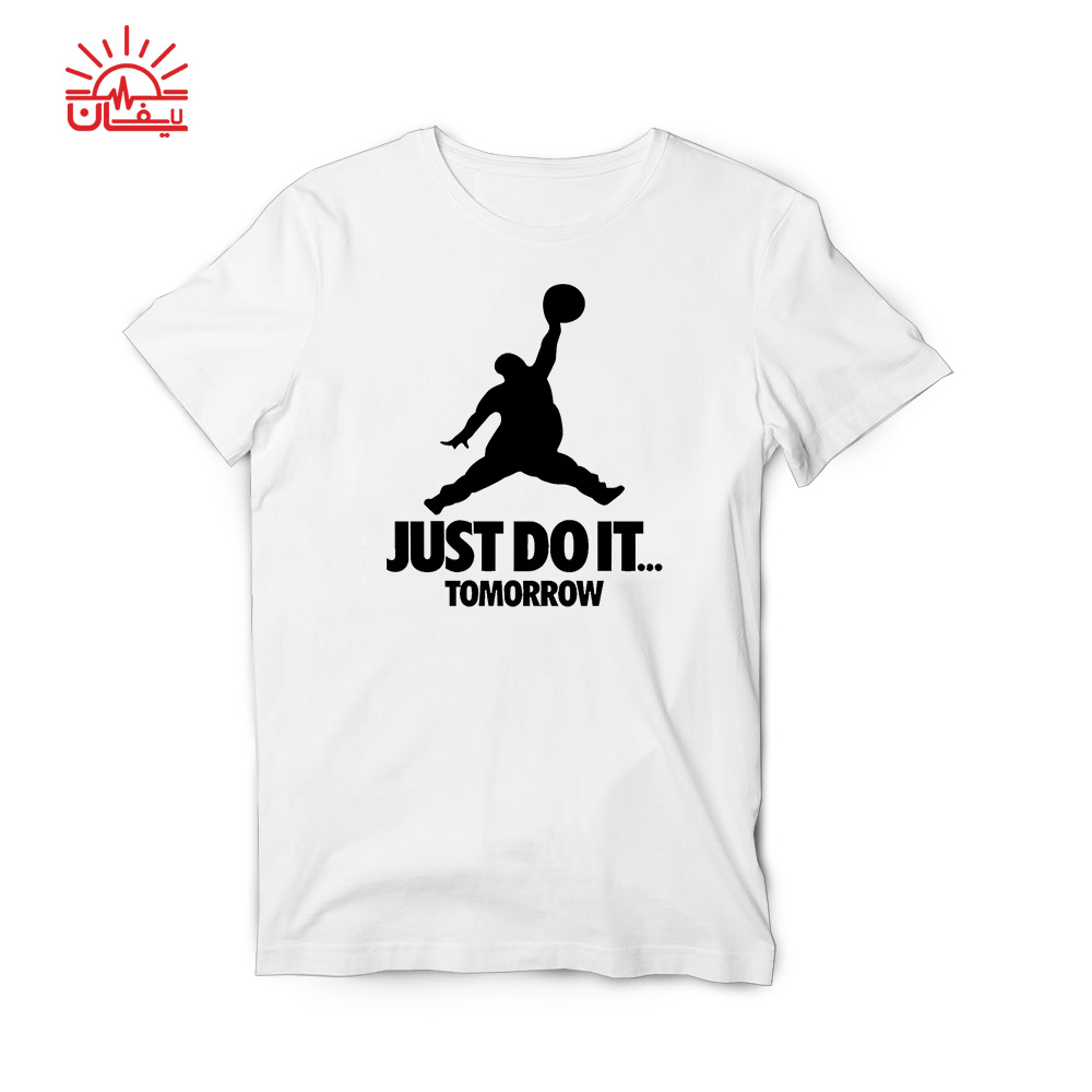 تیشرت اسپان سفید FAT NIKE