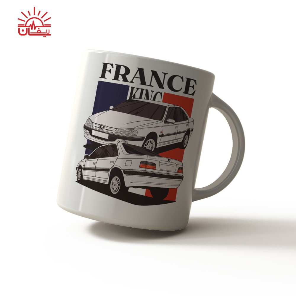 ماگ سفید پژو پرشیا