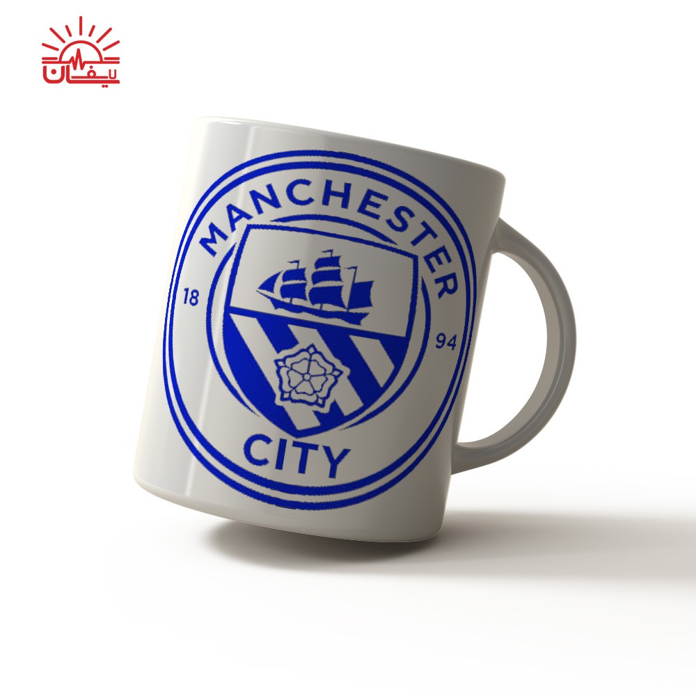 ماگ سفید منچسترسیتی