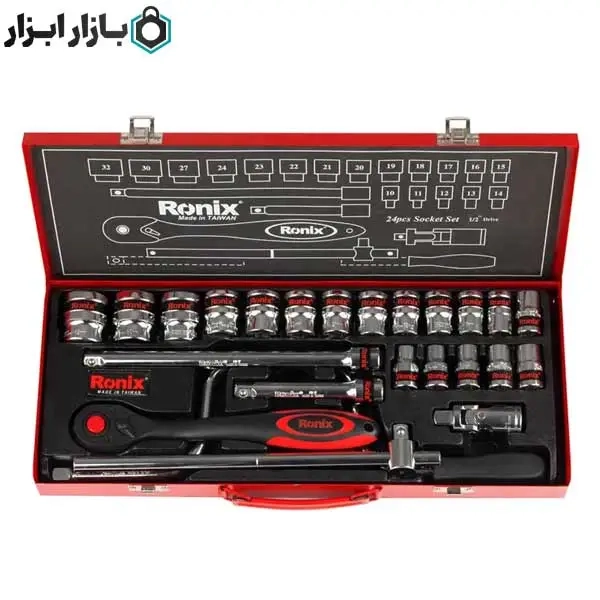 مجموعه بکس 20 عددی 1/2 اینچ رونیکس مدل RH-2620