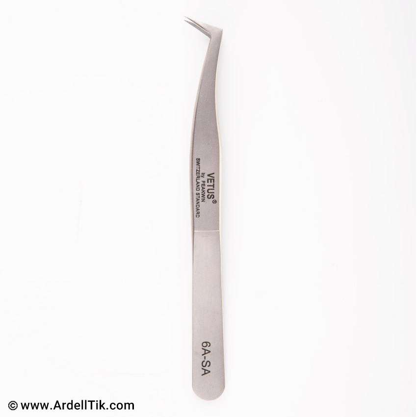 پنس90درجه کاشت و اکستنشن مژه تمام استیلVETUS