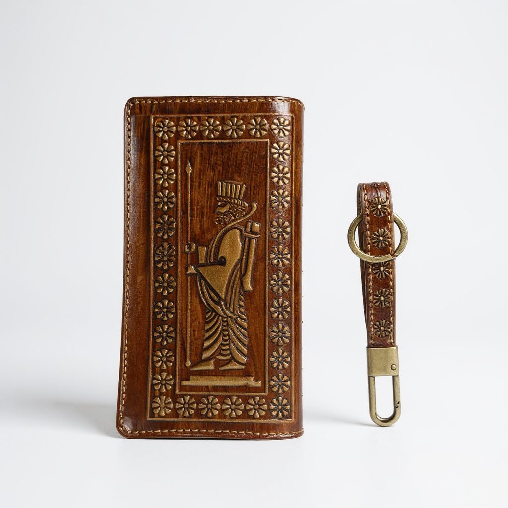 ست هدیه کیف کتی هخامنشی و جاکلیدی کد 101145