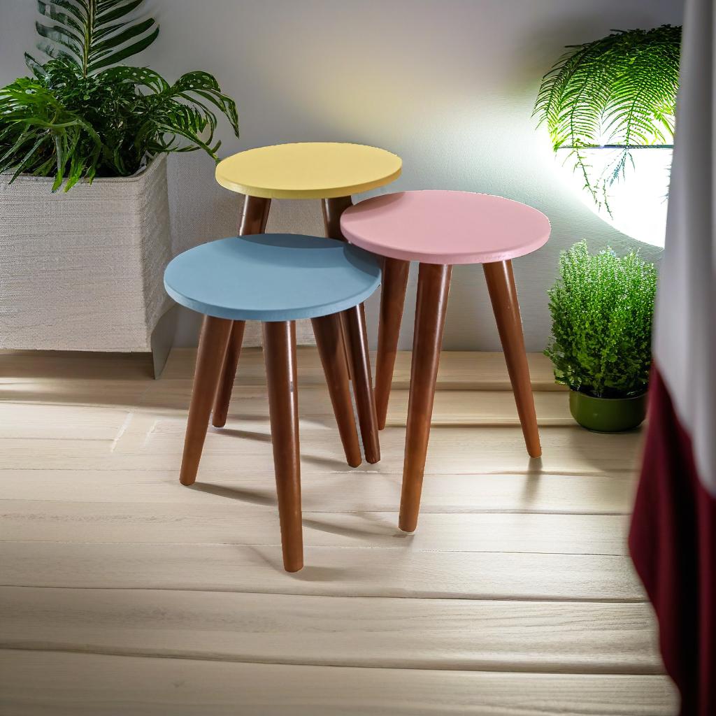 میز عسلی مدل مینیمال/زیرگلدونی فانتزی323کد115 دکوراش