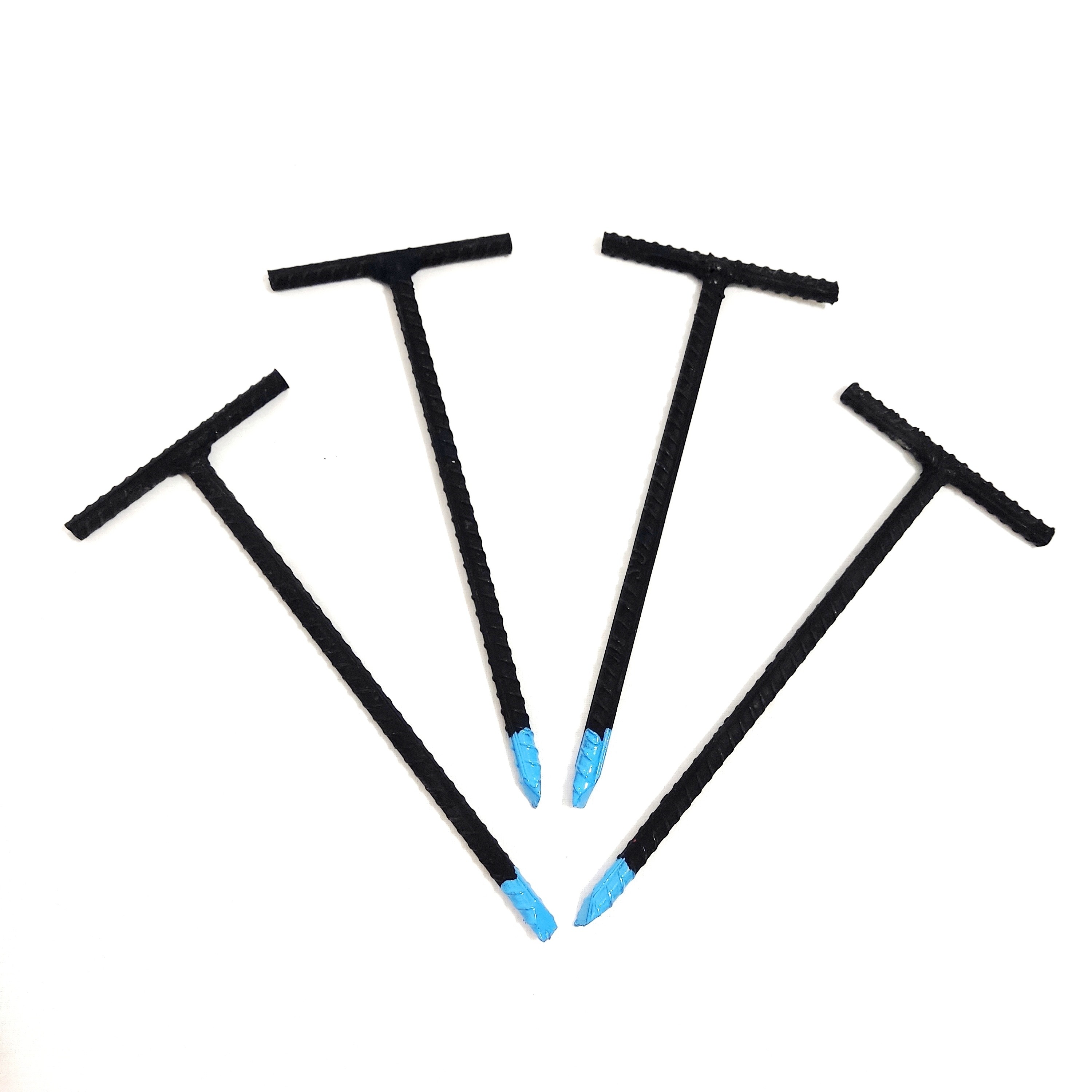 میخ چادر تی شکل 26سانت ( پک چهار عددی)