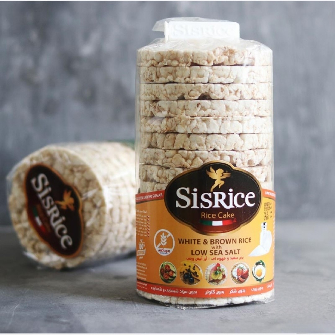 سیس رایس با طعم برنج سفید و قهوه ای