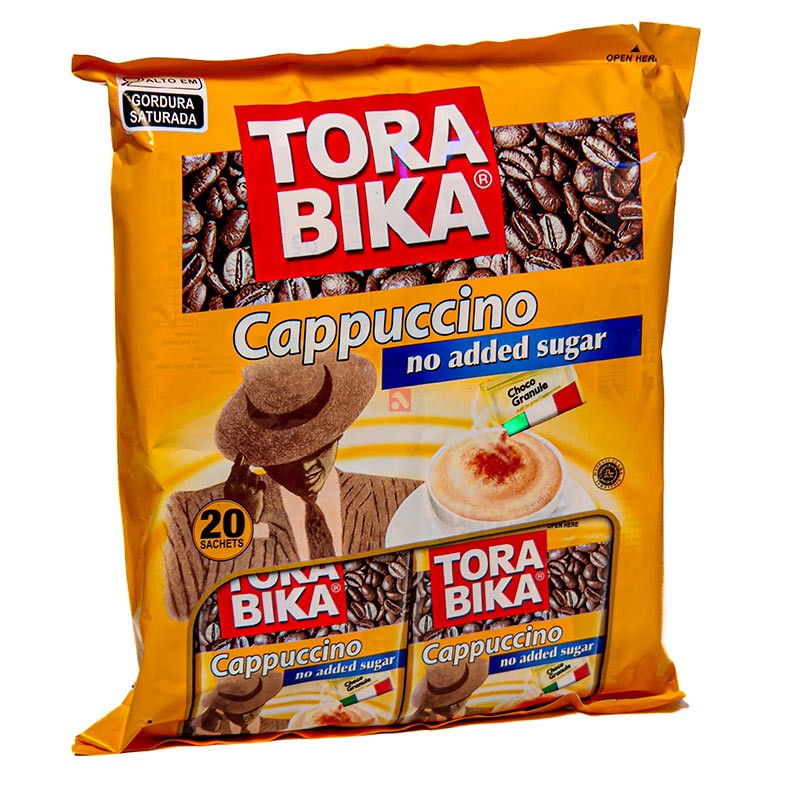 کاپوچینو تورابیکا بدون قند (رژیمی) 20 عددی ToraBika Cappuccino No Added Sugar