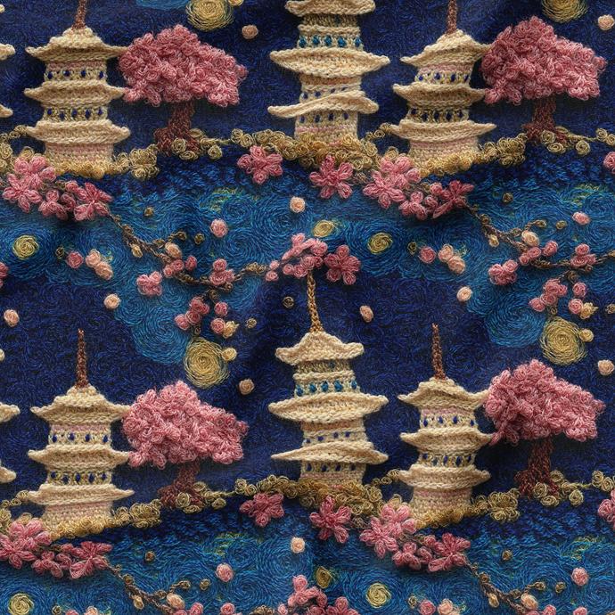 پارچه مخمل روبالشی طرح سه بعدی هنری کد 5015353