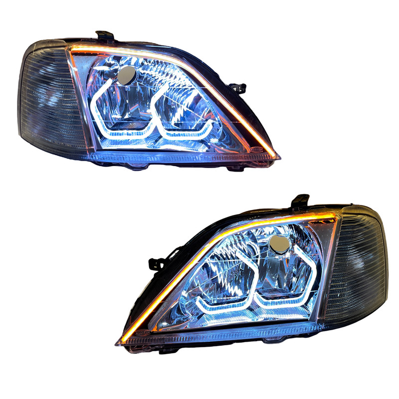 چراغ جلو خودرو مدل هگزا مناسب برای L90 بسته 2 عددی