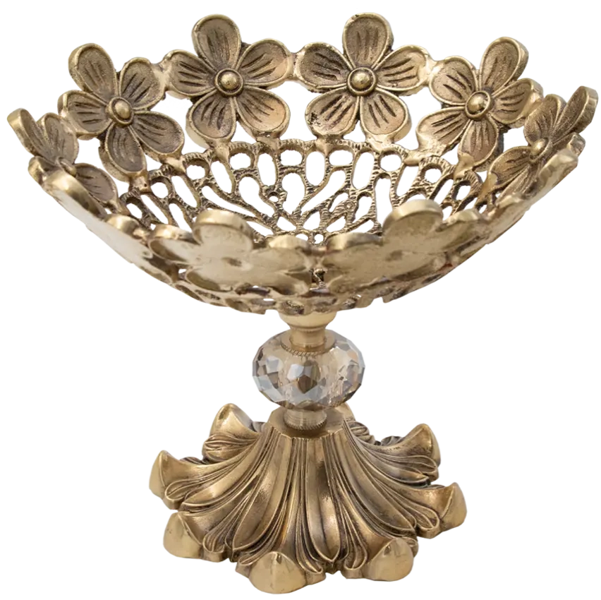 شکلات خوری برنجی مدل ستاره