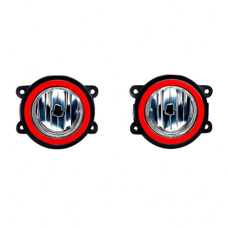 چراغ مه شکن جلو خودرو مدل نئون دار مناسب برای کوییک بسته دو عددی